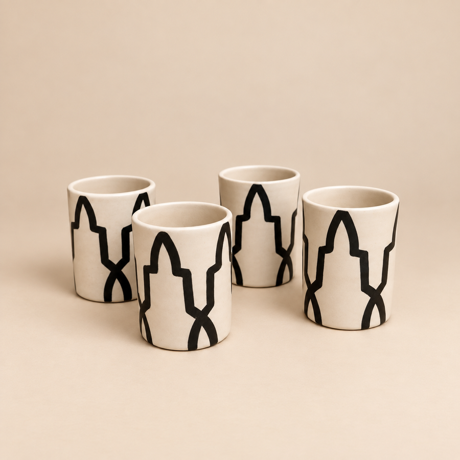 Espresso Coffee Cups — Set of 4