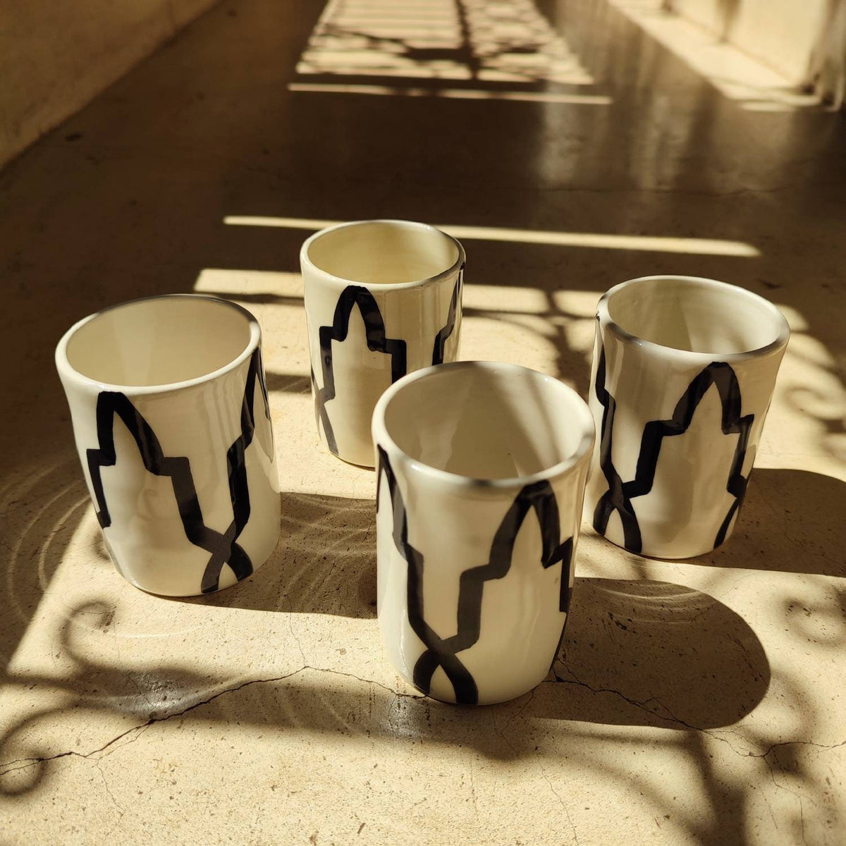 Espresso Coffee Cups — Set of 4
