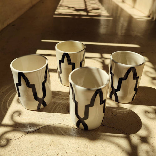 Espresso Coffee Cups — Set of 4