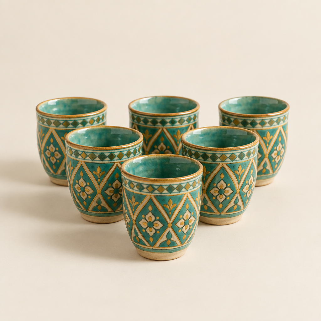 Moroccan Tea Cups — Set of 6